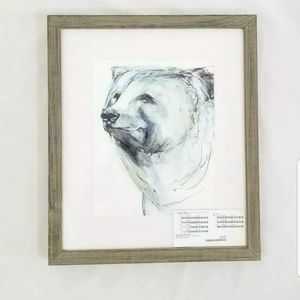 Greenbox Indigo Bear Wall Art Lot Home Decor